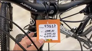 Detalhes da Linha de MTBikes Absolute (de R$2.249 até R$6.990)