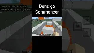 d&eacute;fis minecraft⚔️ #jour5 #minecraft #mc #obby #obbyminecraft #parcours #defi #d&eacute;fis