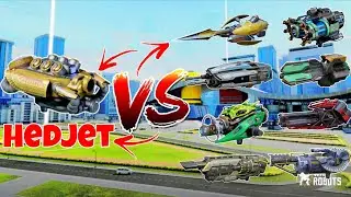 🔥New Hedjet Vs All Heavy Weapons - All Meta Vs Hedjet - Deatiled Comparison war robots This vs That