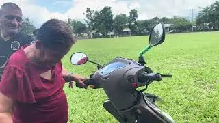  Mauda quiere Manejar Moto 