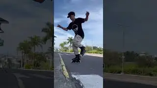 Japan 🇯🇵+Brazil 🇧🇷 Ninjas 🥷🏼 on a Roll (4x90) #nnskates #wizardskating #rollerblading #urbanskating
