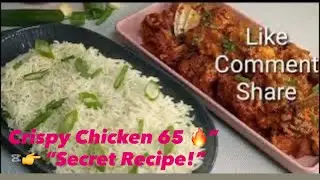Restaurant Style Chicken 65 Recipe | Crispy & Spicy Chicken 65 at Home 🍗🔥&rdquo;