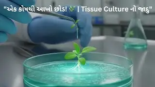 પેશી સંવર્ધન (Tissue culture) STD 12 CHAPTER 9 BIOTECHNOLOGY NEET BOARD GUJCET 