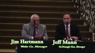 2016 Garner Chamber Connect Conference Part 1: Transit