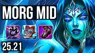 MORGANA vs LEBLANC (MID) | KR Master | 25.21