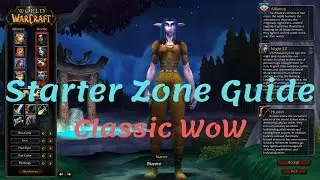 Night Elf Starter Zone Guide in WoW Classic (Patch 1.12.1)