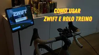 Como configurar rolo treino e app Zwift 