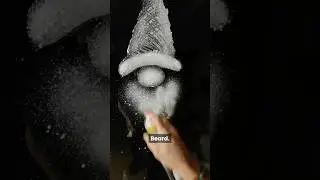 Как сделать Гонк из снежного спрея? ❄️ #снежныйспрей #зима #снежноеискусство #спрейарт #рождество
