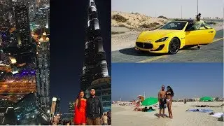 DUBAI VLOG! SAFARI, DUBAI MALL, BURJ KALIFA, BEACH & GOOD FOOD | Stacy Sadhoe