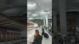 Istanbul New Modern Airport #modern #airportstaff #istanbulairport #istanbulturkey #newairport