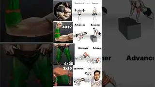 Arms, Chest, Legs, Abs Fat Loss Exercise at Home & Gym | Muscle Gain, Strengt | No Gym No Equipment