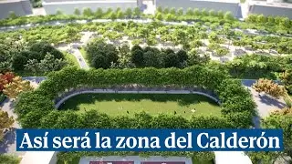 Así será la cubrición de la M 30 a su paso por el Calderón en Arganzuela