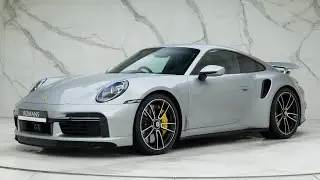 2020 Porsche 911 (992) Turbo S - GT Silver - Walkaround & Interior | Romans International | [4K]