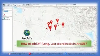 How to Add XY (Long-Lat) in ArcGIS?
