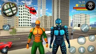 Blue Ninja spiders and hulk Part #13 - New Update Superhero 🕷. Android Gameplay.