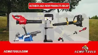 Что нового в октябре 2025 года: Milwaukee, DEWALT, Kreg и JET Tools!