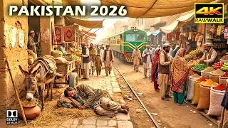 🇵🇰 Peshawar, Pakistan | Most UNSEEN City Tour: 4K HDR Walk