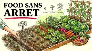 Cultivez des aliments 365 jours par an grâce à ce système de plantations successives.