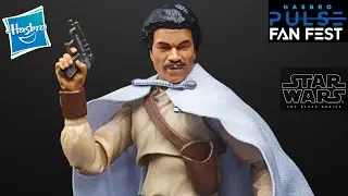 Star Wars Black Series Lando Calrissian Figure First Look | Hasbro Pulse Fan Fest