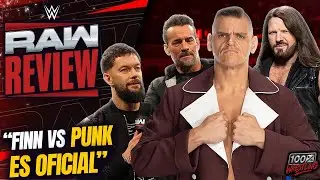 WWE RAW REVIEW 🔥 | FINN VS PUNK ES OFICIAL | AJ STYLES VS GUNTHER NO DECEPCIONARON