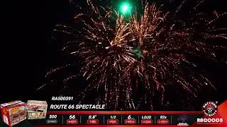 Route 66 Spectacle - 22102 - Raccoon &ndash; Assorted Cases - Wholesale Fireworks - WFBOOM.COM