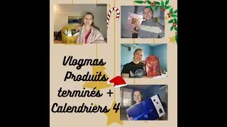 VLOGMAS || Produits terminés + calendriers de l'avent 4 🍁🎀 #vlogmas #jour4 #calendrierdelavent