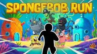 SPONGEBOB RUN 🍍| Bikini Bottom Chase | Immersive Interactive Warm Up | Full Body Workout ⚡