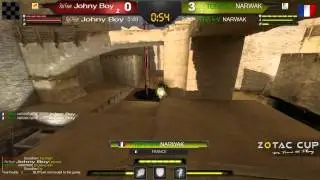 Gyzoux vs. Narwak- quarter final  - ZOTAC ShootMania Cup #8