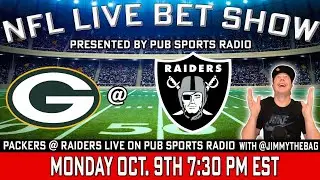 Green Bay Packers vs Las Vegas Raiders LIVE Bet Stream | NFL Football Week 5 l