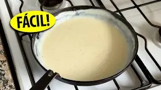 C&oacute;mo hacer salsa blanca (Bechamel) en menos de 5 minutos
