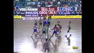 Final Liga ACB 86/87 (2ª partido) FC Barcelona Vs Ron Negrita Joventut