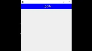 How To Create a Progress Bar using Java!!!