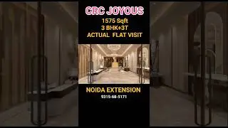 1575 sqft- 3BHK+3T, Actual Flat visit, CRC JOYOUS- Luxury apartment