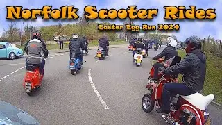 Norwich Easter Egg Run #scooters #automobile #rider