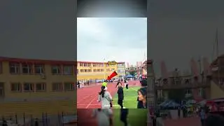 Папа-спортсмен присоединяется к Дню спорта в детской школе 😮