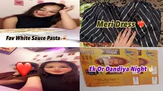 Friends Se Milke Maja Hi Aa Jata Hai 🥰 Toh Chaliye Firse Dandiya Night ✨ #vlog#viral#jamshedpur 