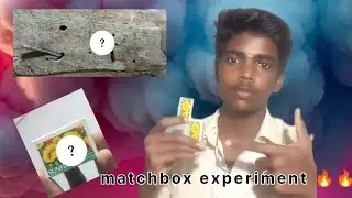 Matchbox 👀experiment 💥
