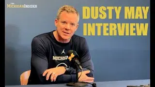 Michigan basketball: Dusty May talks loaded frontcourt, preparing for 2025-26 season