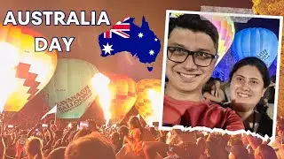 Australia Day Celebrations | Parramatta Park Hot Air Balloon Display | Pakistani Australian Vlog