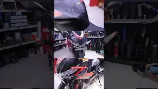 Aprilia Rs 457 modification 🔥 #shorts #apriliamodification #rs457 #aprilia #pgxautoaccessories