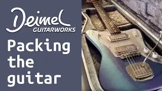 Packing a guitar for shipment