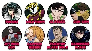 Every B-Class Hero in One Punch Man Explained | Anime NovaVibe