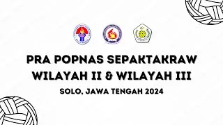 (LIVE) PRA POPNAS SEMI FINAL TEAM REGU PUTRA | BALI VS DIY | REGU 2