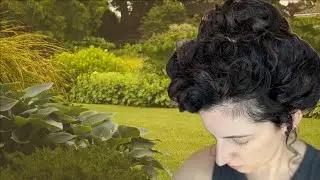 Gibson Girl Hair Tutorial for Curly Hair