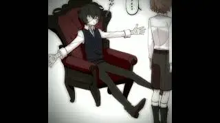 aww so cute 🗿💕 #dazai #osamudazai #chuuya #chuuyanakahara #bsd #bungoustraydogsedit #anime #foryou