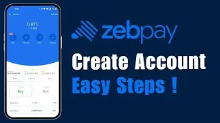 How to Create a ZebPay Account !