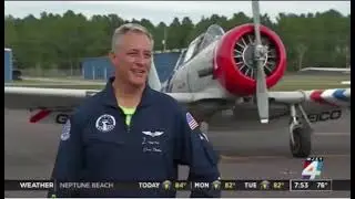 GEICO Skytypers Air Show Team - Jacksonville Sea and Sky Air Show on WJXT-TV