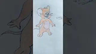 Tom And Jerry Drawing Video #shortsvideo #viral #shorts #trending #drawing #cartoondrawing
