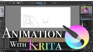 Animating Using Krita! Winter Soldier and the missing arm