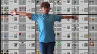 living only off of only Minecraft recipes